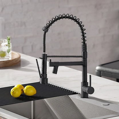 Pull Out Spring Spout Kitchen Faucet