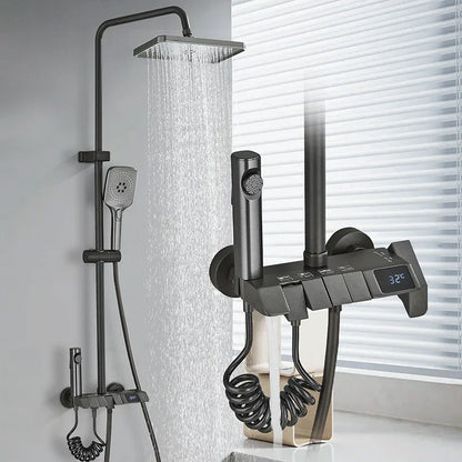 Rozin Piano Series - Smart Digital Rainfall Shower System