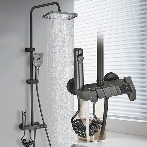 Rozin Piano Series - Smart Digital Rainfall Shower System