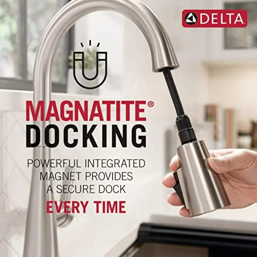 18803-BL - Commercial Pull Down Kitchen Faucet Matte Black