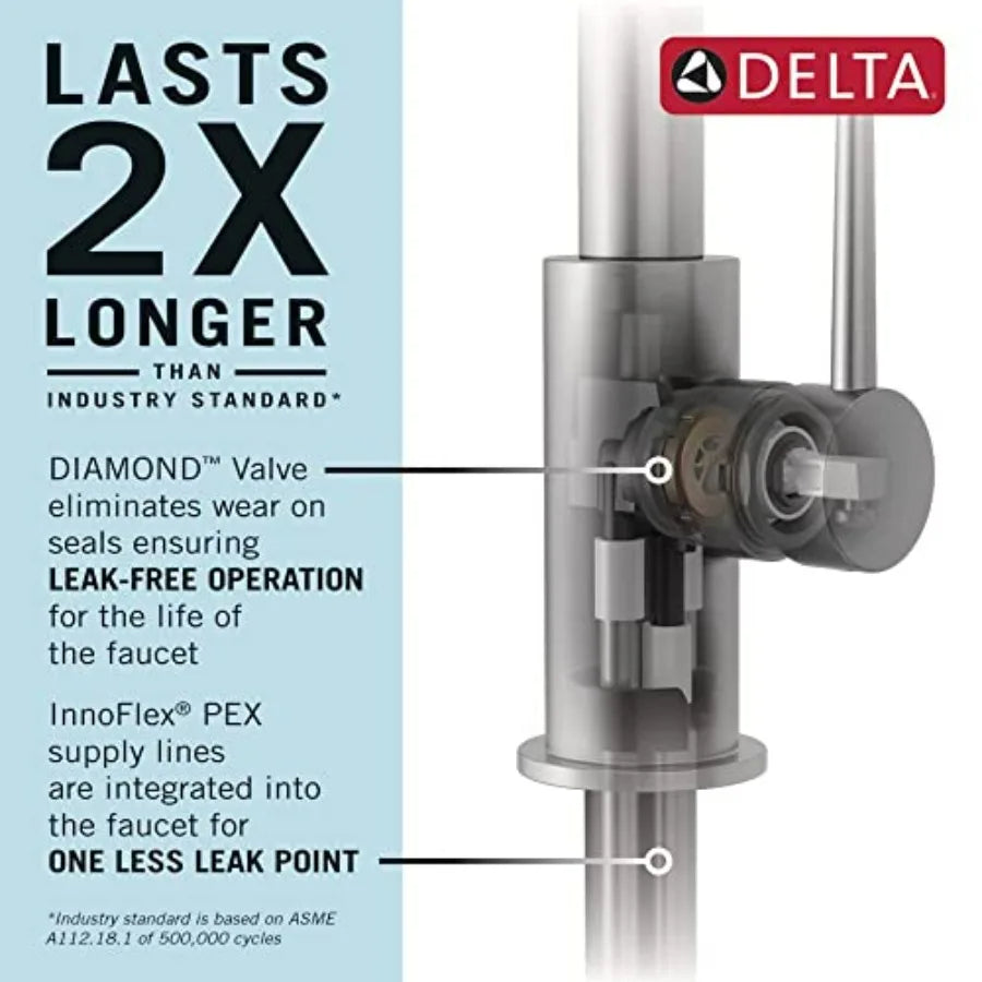 18803-BL - Commercial Pull Down Kitchen Faucet Matte Black