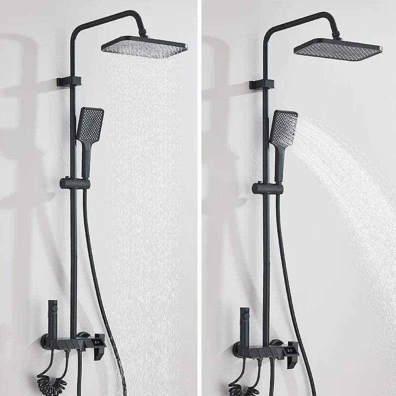 Rozin Piano Series - Smart Digital Rainfall Shower System