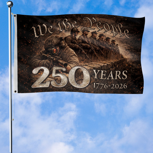 USA 250th Anniversary Flag 1776 2026 Semiquincentennial American Eagle Patriotic Heritage Flag