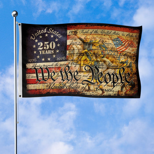 250 Years of Freedom Flag Semiquincentennial Patriotic American Decor Patriotic Gift Ideas