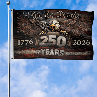 USA 250 Years Independence Flag 1776 2026 We The People American Eagle Patriotic Gift