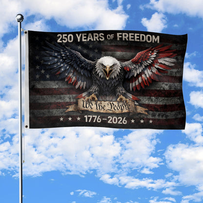 USA 250th Anniversary Flag 1776 2026 250 Years Of Freedom We The People Patriotic Gift