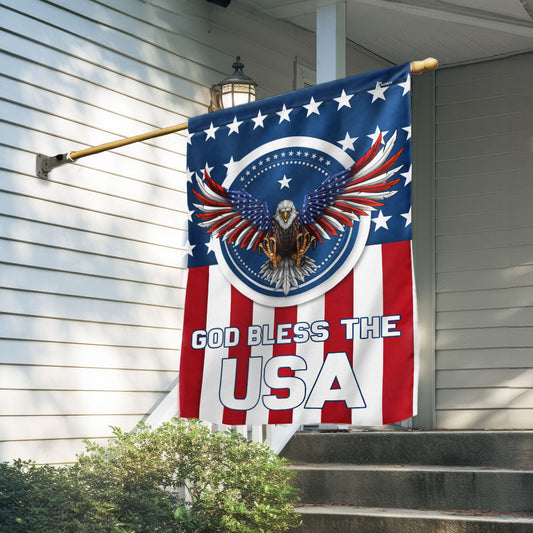 God Bless The USA Flag America_s 250th Birthday Flag Decor Gift For Mom