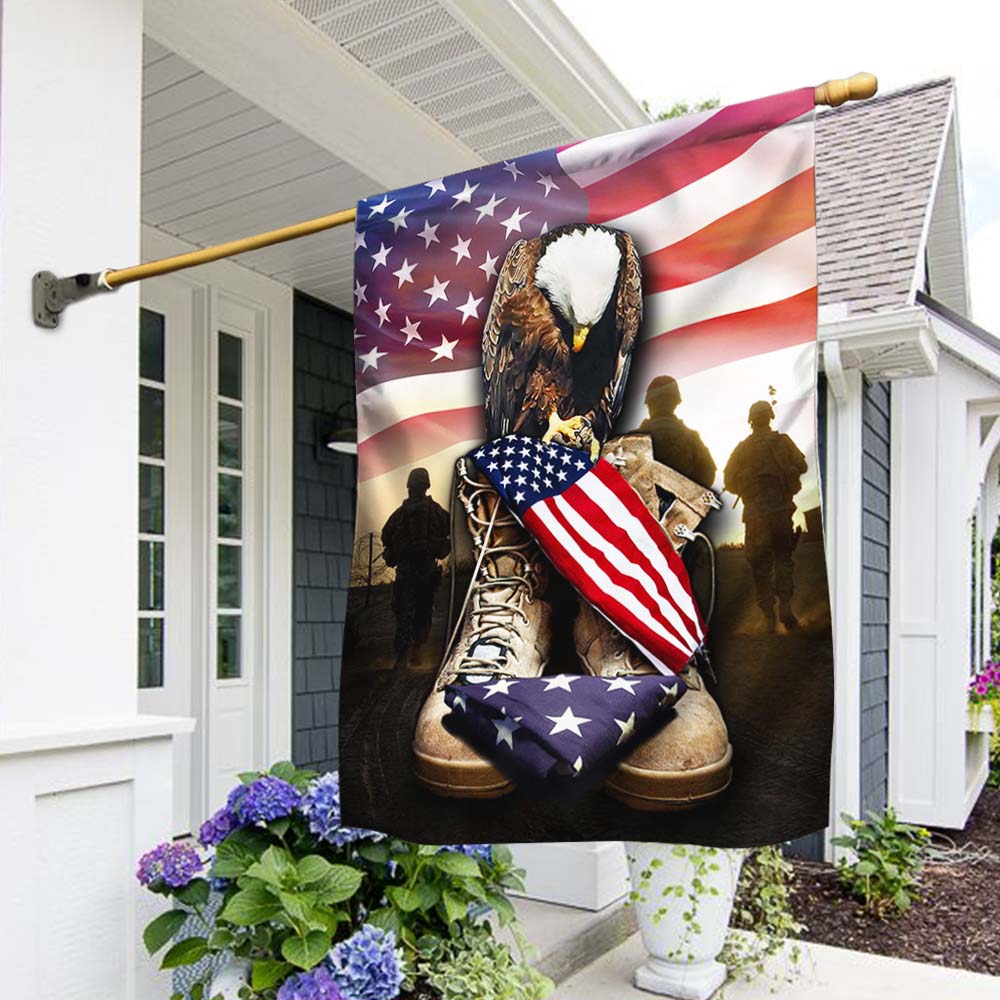 U.S. Veteran Memorial Day Flag American Patriot Flag Gift Ideas For Husband