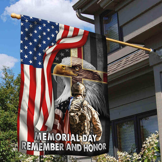 US Military Memorial Day Remember And Honor Flag  July 4 1776 2026 Merch Patriotic Decor