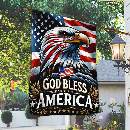 God Bless America Flag Independence Day 2026 Flag Outdoor Decor Gift For Her