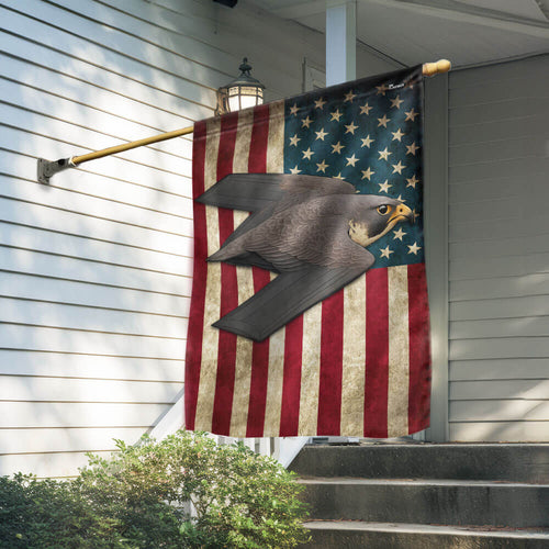 US Veteran Eagle Flag Proud Air Force American Flag Memorial Day Merch Patriotic Decor