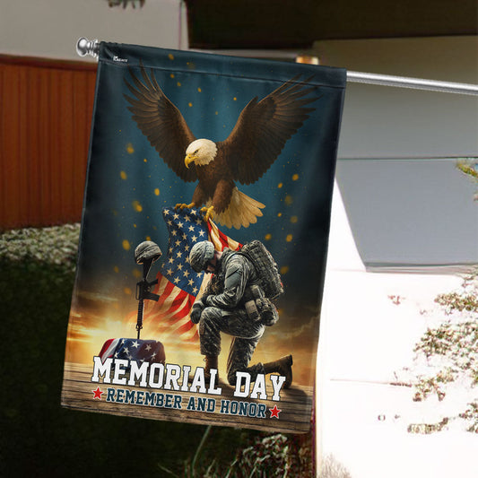 US Veteran Memorial Day Remember And Honor Flag We The People Merch Patriotic Decor