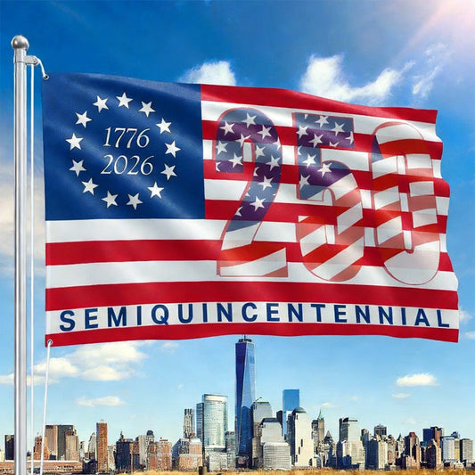 250 Years Birthday Flag Fourth Of July 1776 2026 Merch Gift For Daughter
