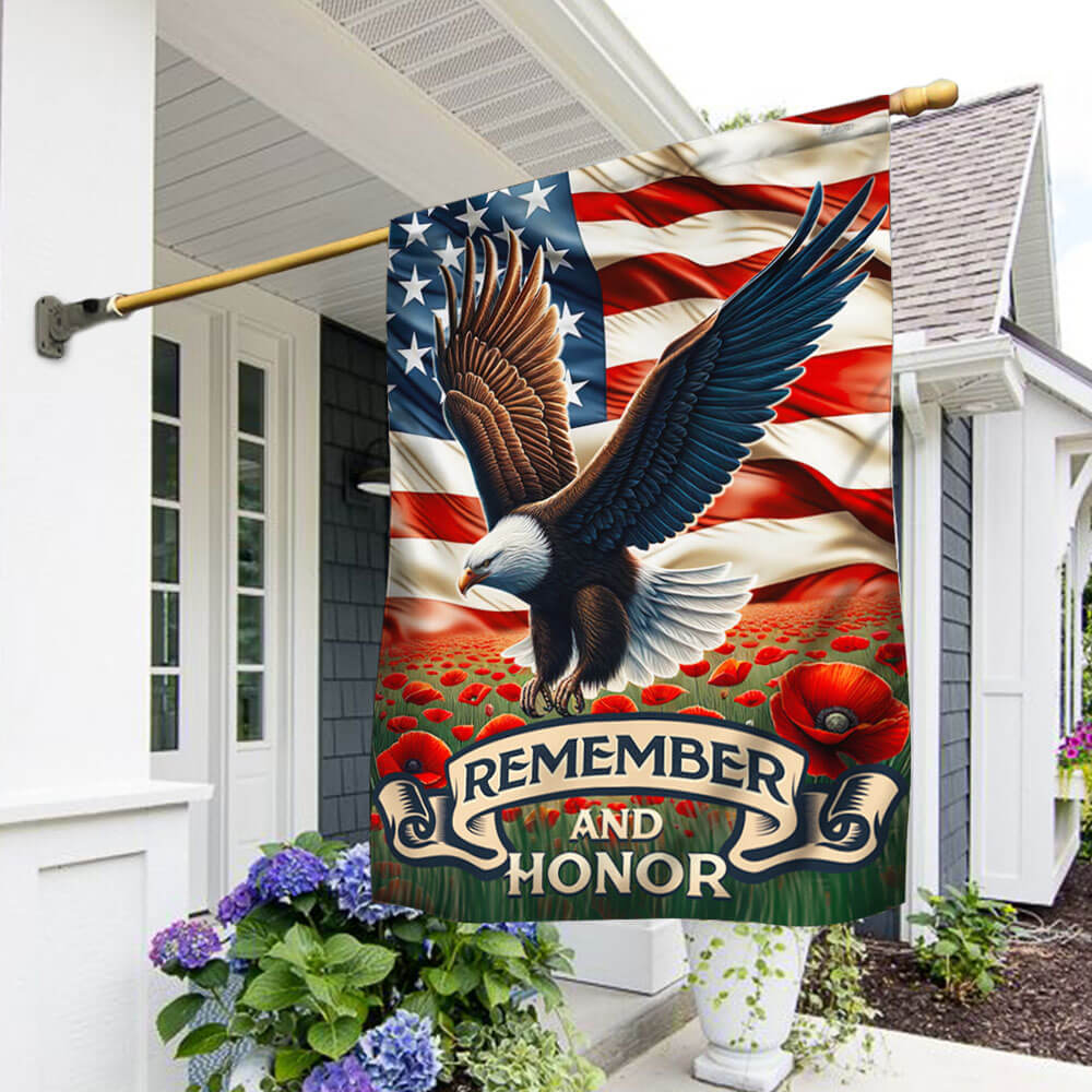 Veterans Day Flag Patriot Eagle Memorial Day Remember And Honor Flag Gifts For Him
