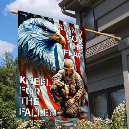US Stand For The Flag Kneel For The Fallen Flag Patriotic Veterans Day Flag Gift Ideas