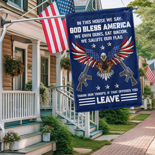 Veterans Day Flag Patriotic Eagle Flag God Bless America We Salute Our Flag Gift Ideas