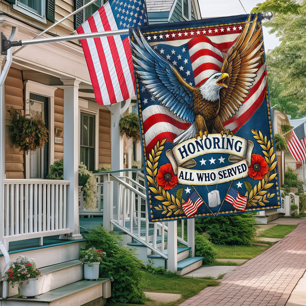 Veterans Day Flag Honoring All Who Served Flag Patriotic Gifts For Mom