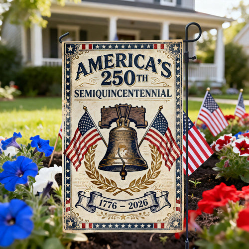 America 250th Anniversary Flag 4th Of July Outdoor Decor Unique Gift For Veteran - Printvoro
