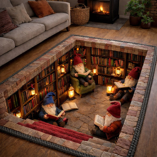 Hidden Library Area Rug GFTOTP17451