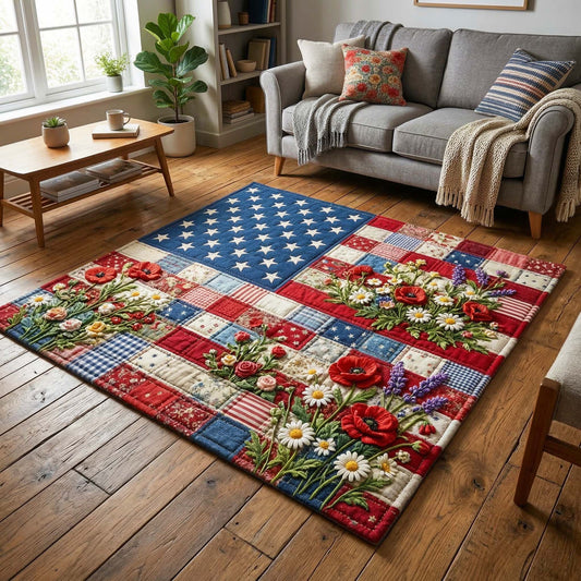 Patchwork Glory Area Rug GFTOQM3677