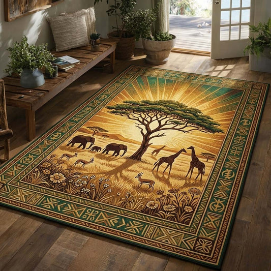 Golden Savanna Area Rug GFTOQA2166