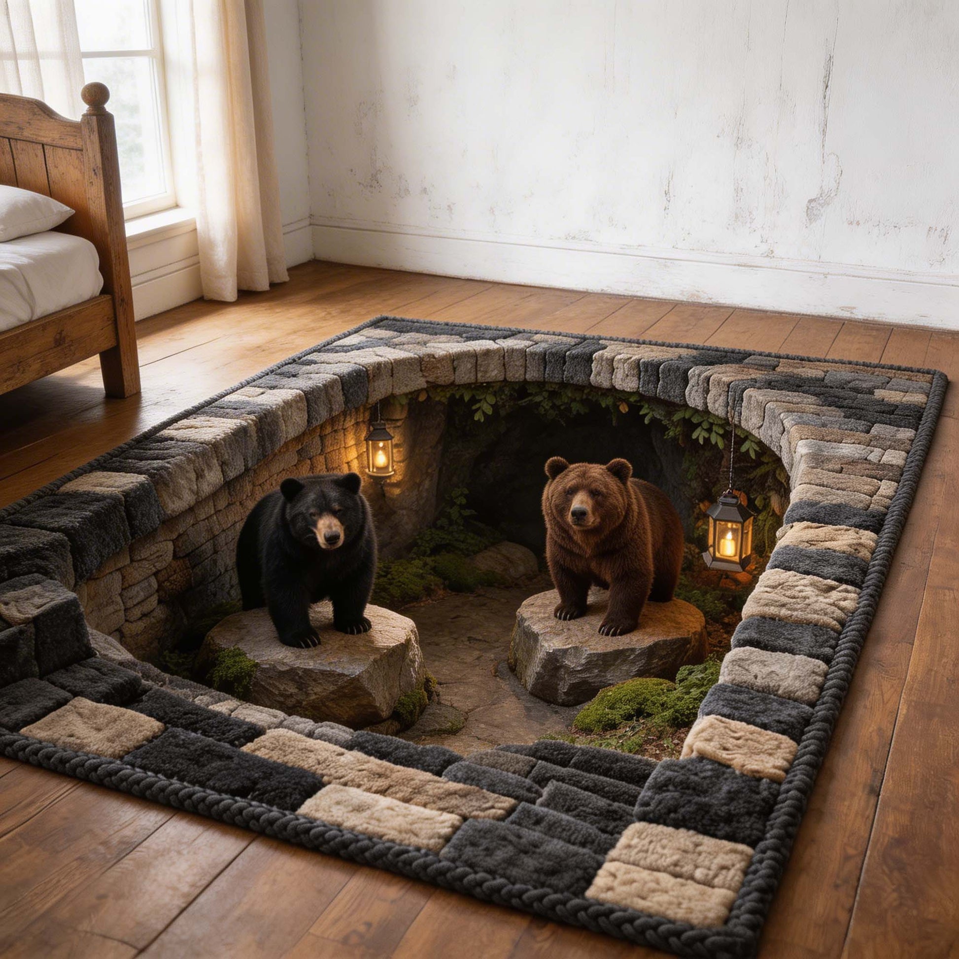 Bear Spirit Area Rug GFTOHD14376