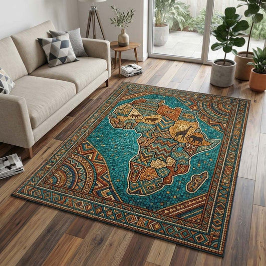Mosaic Africa Area Rug GFTOQA2165
