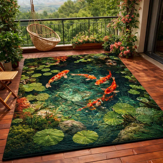 Koi Heaven Area Rug GFTOHD14309