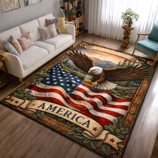 Majestic Eagle Area Rug GFTOMA10152