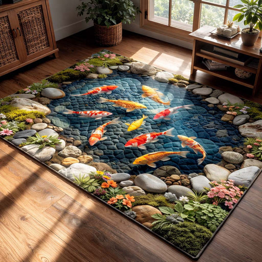 Koi Heaven Area Rug GFTOHD14266