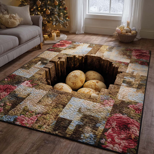 Golden Easter Eggs Area Rug GFTOHD13923
