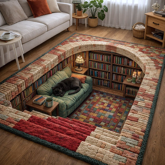 Hidden Library Area Rug GFTOTP17449