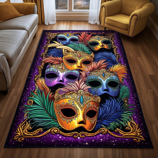 Golden Masquerade Area Rug GFTONT5817