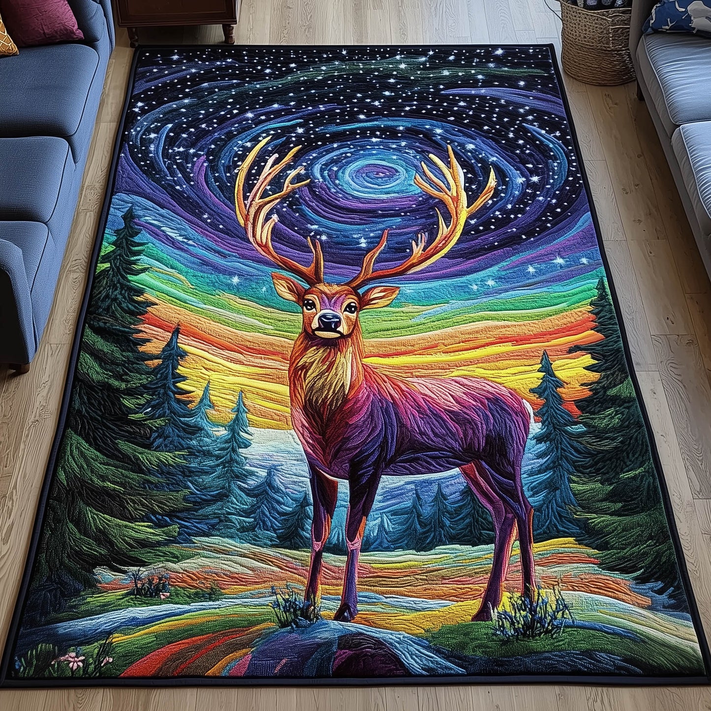 Polar Shimmer Area Rug GFTONT6155