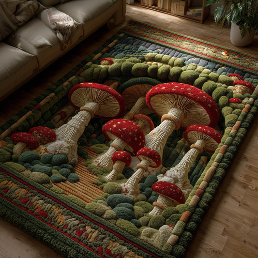 Mystic Mushroom Area Rug GFTONT5806