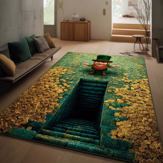 Leprechaun Gold Vault Area Rug GFTOHD14072