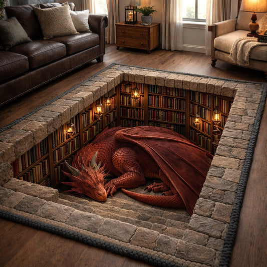 Hidden Library Area Rug GFTOTP17450