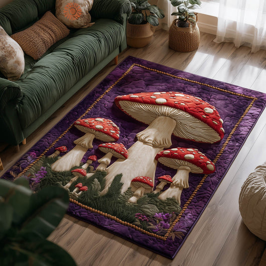 Mystic Mushroom Area Rug GFTONT5808