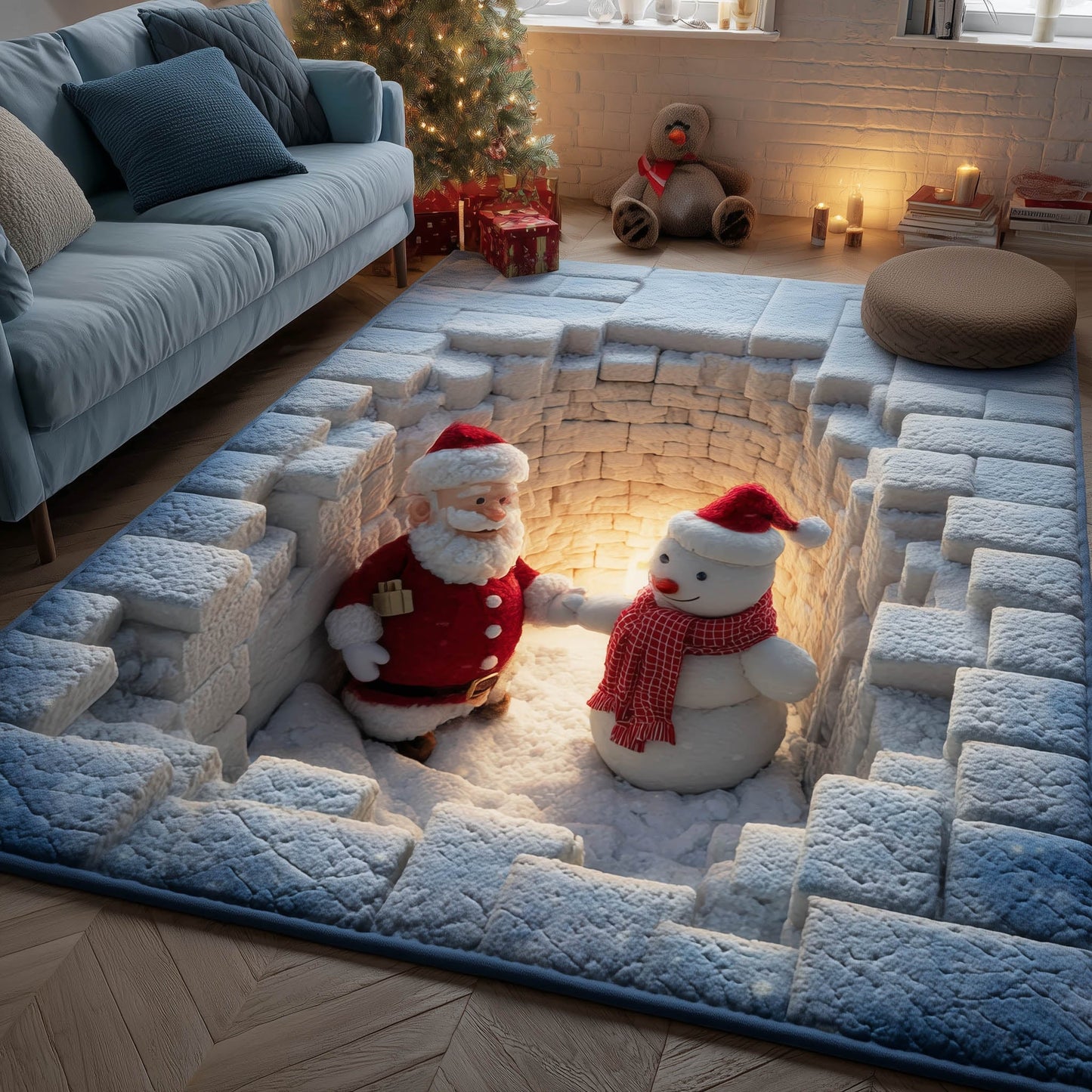 Snowman Delights Area Rug GFTONT5630