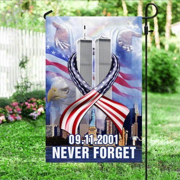 Veteran Flag Never Forget 9 11 2001 Eagle American Flag  In Loving Memory Gifts For Patriots
