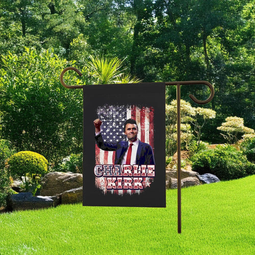RIP Charlie Kirk Flag Patriotic American Tribute Banner Charlie Kirk Merch - Pvr