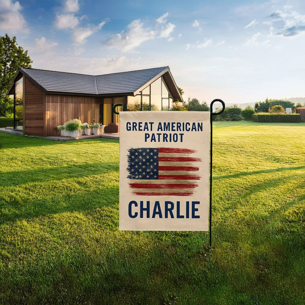 RIP Charlie Kirk Flag Great American Patriot Charlie Flag Gifts For Trump Supporter - Pvr