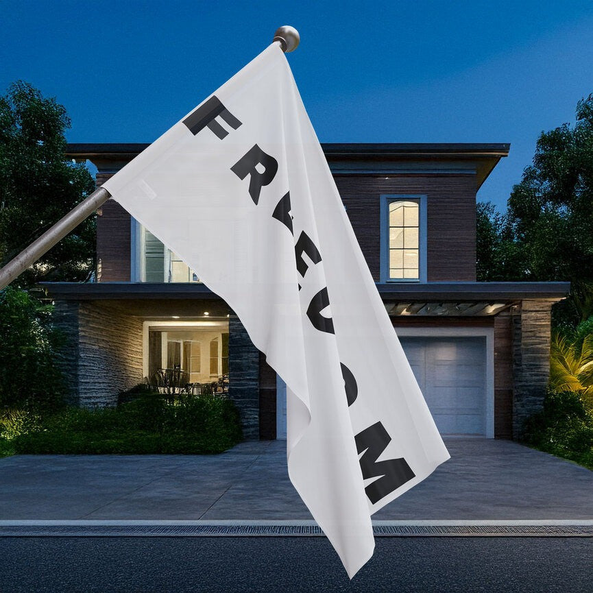 Freedom Flag Charlie Kirk American Flag Indoor Outdoor Gifts For Trump Supporters - Pvr