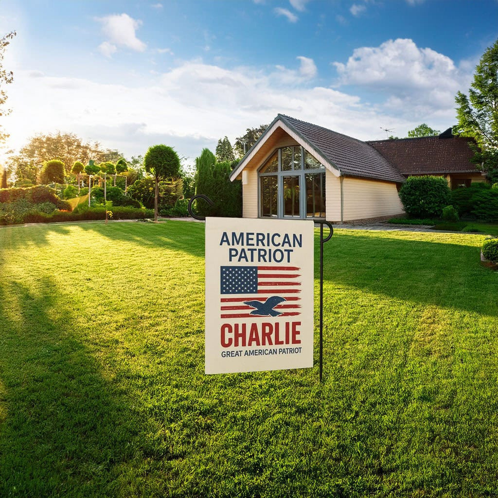RIP Charlie Kirk Flag Great American Patriot Charlie Flag Charlie Kirk Merch - Pvr