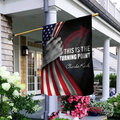 Charlie Kirk American Flag Turning Point Charlie Kirk Merchandise Patriotic Gifts
