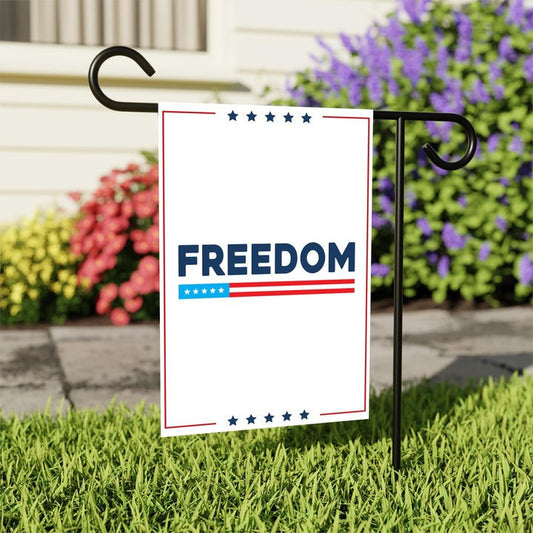 Charlie Kirk Freedom Flag Turning Point USA Merch Outdoor Decor For Patriots
