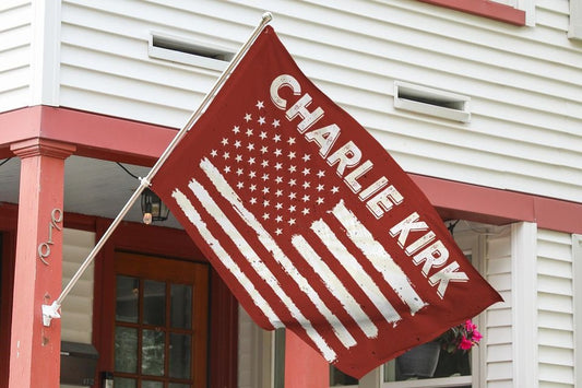 Patriot Charlie Kirk Flag Conservative American Gifts For Republican Supporters - Pvr