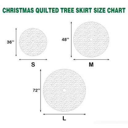 Highland Cow Quilted Tree Skirt Holiday Living Decorations Highland Cow Gifts For Men - Pvr