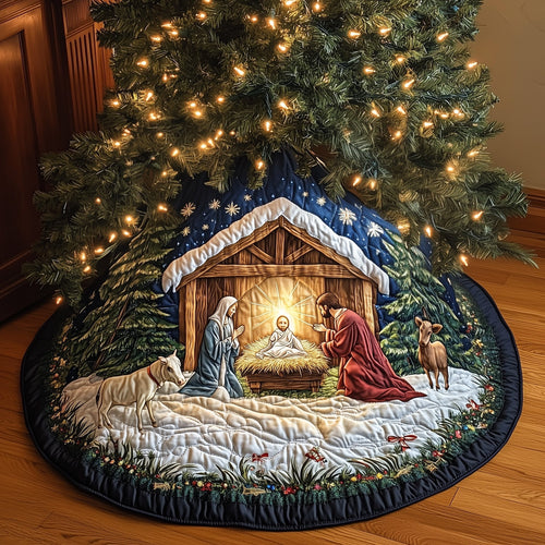 Nativity Scene Quilted Tree Skirt 2025 Good Decor Items Ideas For Women