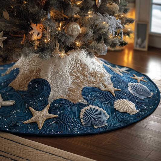 Ocean Breeze Quilted Tree Skirt Best Decor Ideas For People Who Love Beach